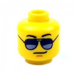 Lego Minifig Accessories - Yellow Head Male - La Petite Brique, le ...