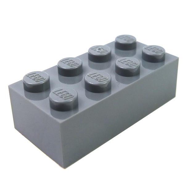 Lego Pièces Détachées Brique 2x4 Dark Bluish Gray