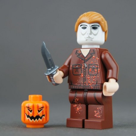 Lego custom BRICKS Custom Minifig Michael Myers (Halloween)