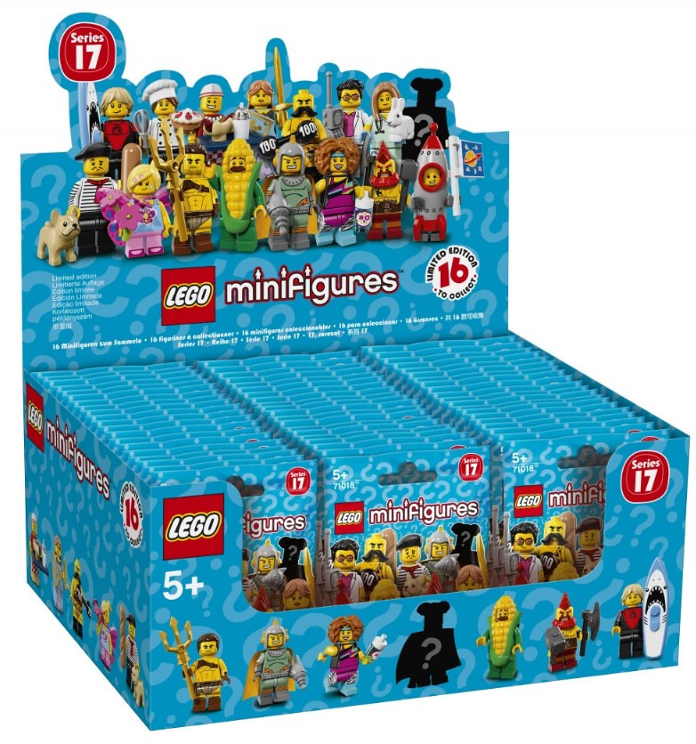 LEGO MINIFIG 17 - box 60 minifigures - 71018