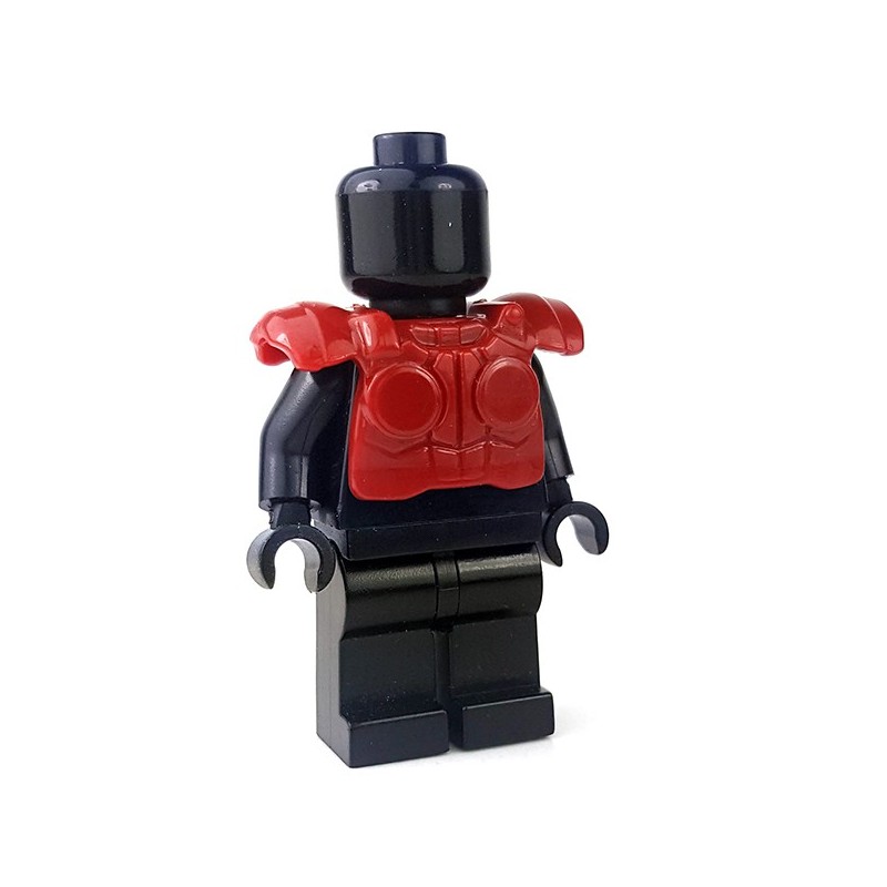 trone Displacement ornament Lego Custom Minifigure Accessories Si-Dan Toys Tactical Vest USF M1a (Dark  Red)