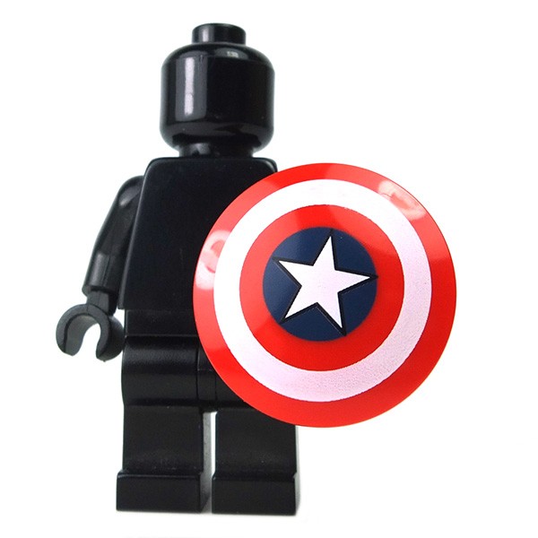 captain america lego shield