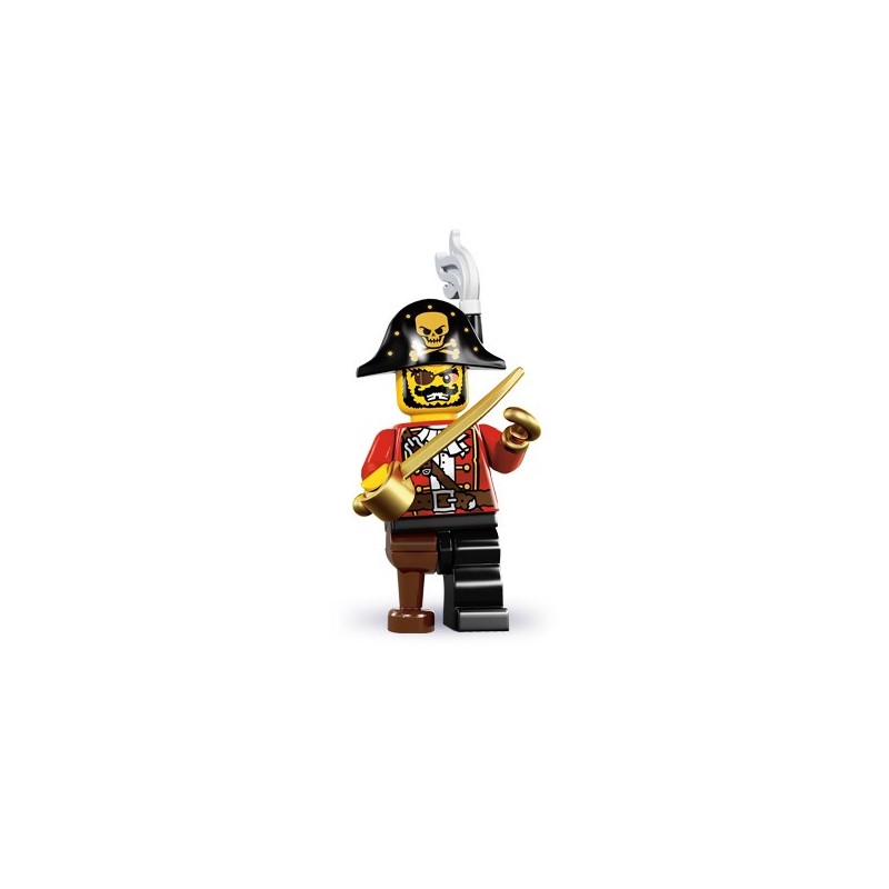 Lego Pirate Captain & Pirate Female (Maiden) Minifigures 8833 6253 6299 -  NEW