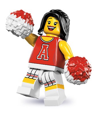LEGO Minifigures 8833-05 pas cher, Série 8 - Le joueur de football