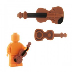 lego minifigure violin