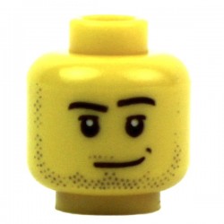 Lego Minifig Accessories - Yellow Head Male - La Petite Brique, le ...