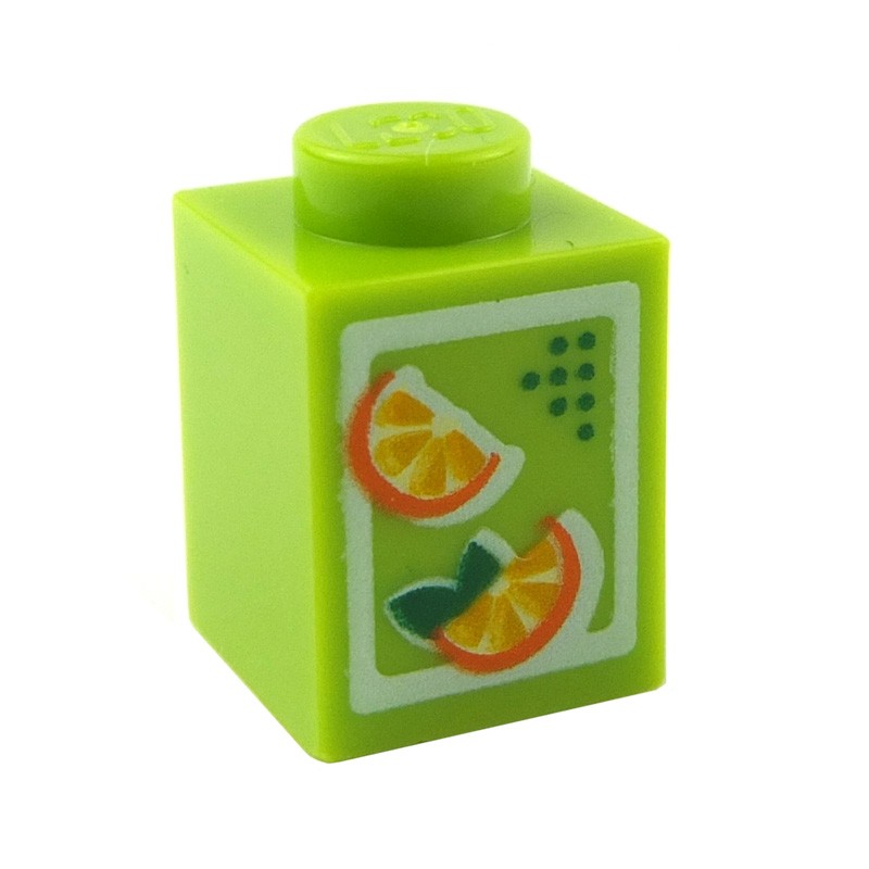 Lego Accessoires Brique De Jus D Orange 1 X 1 La Petite Brique