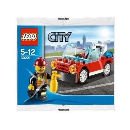 lego city fire car