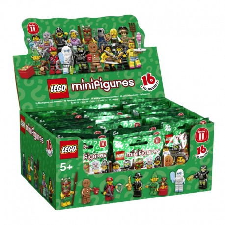 Veluddannet undertrykkeren jeg er sulten LEGO MINIFIG Series 11 - box of 60 minifigures 71002 La Petite Brique