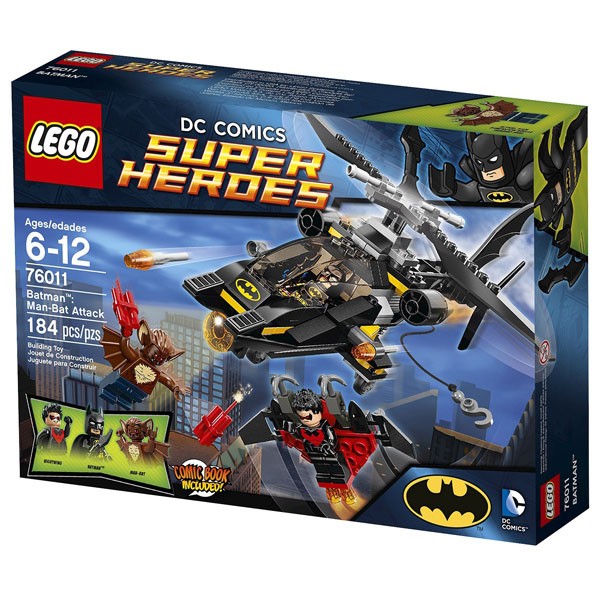  LEGO Superheroes 76011 Batman: Man-Bat Attack : Toys & Games